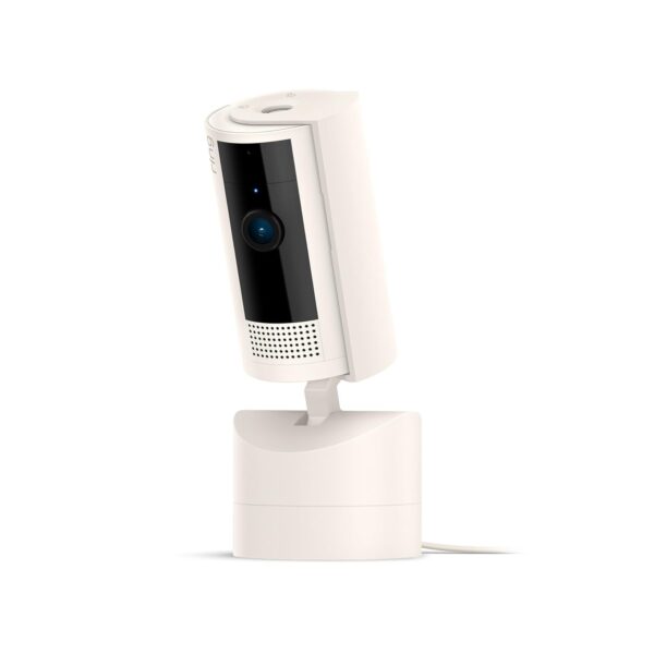 Ring Pan-Tilt Indoor Cam | See all around with 360° pan coverage, HD video, plus Two-Way Talk (2024 release) | Starlight