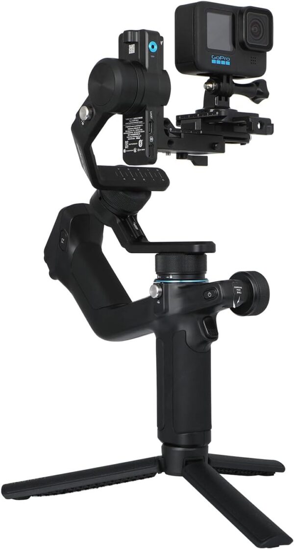 FeiyuTech SCORP Mini 2 Camera Gimbal Stabilizer with AI Tracker, 2.65lbs Payload, OLED Touchscreen, Native Vertical Shooting, 3-Axis All in One Gimbal for Sony/Canon/Nikon/Panasonic/Gopro/Smartphone