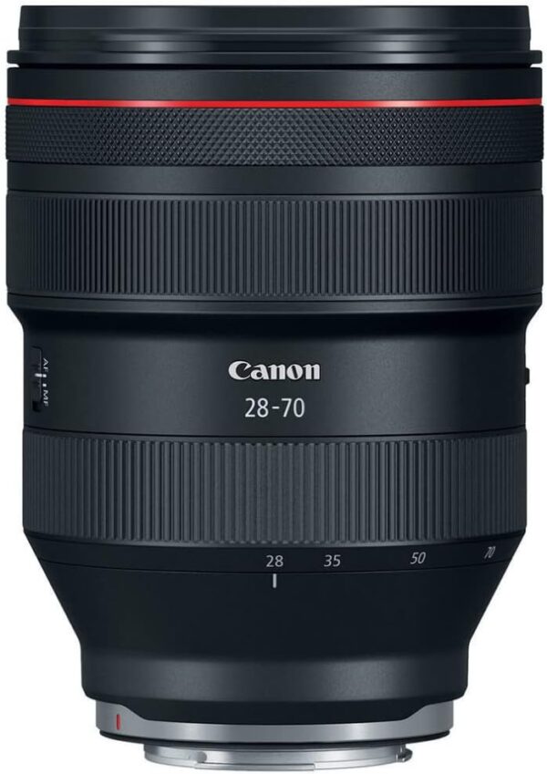 Canon RF28-70mm F2 L USM Lens, Zoom Lens, Compatible with EOS R Series Mirrorless Cameras, Black