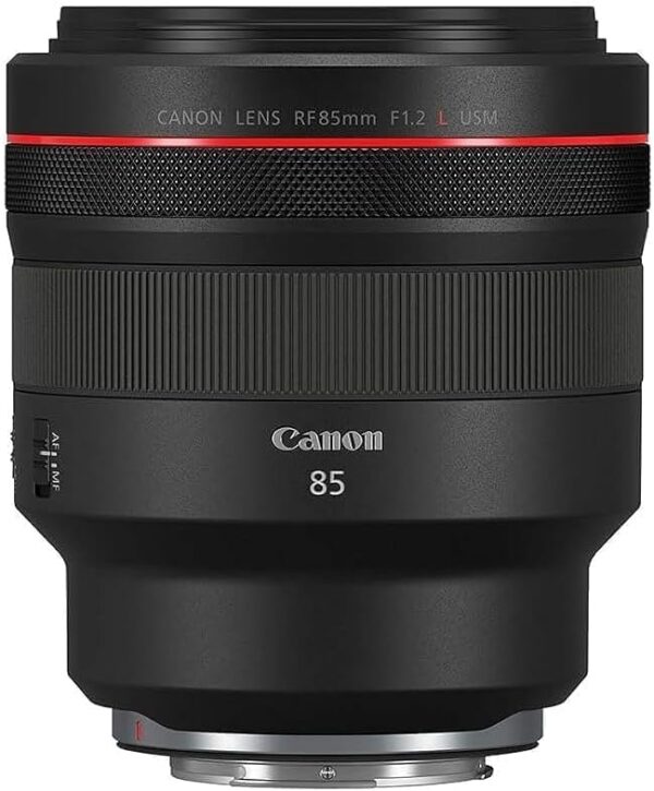 Canon RF 85mm F1.2 L USM Lens, Black