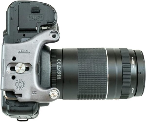 SPIDER HOLSTER – SpiderPro DSLR Camera Plate for Any Spider Camera Holster Constructed from Durable Stainless Steel & Aluminum with Anti-Slip Pads – 1/4" x20 Mounts for Any Tripod Adapter Plate