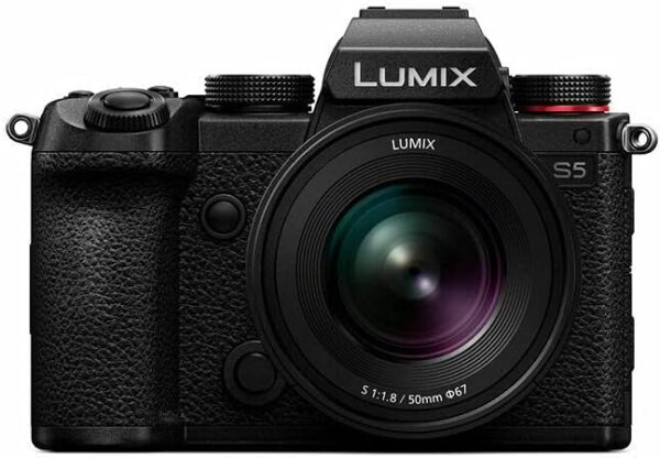 Panasonic LUMIX S Series Camera Lens, 50mm F1.8 L-Mount Interchangeable Lens for Mirrorless Full Frame Digital Cameras, S-S50 Black
