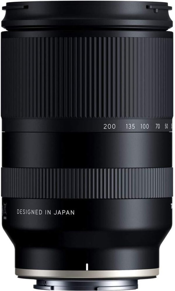 Tamron 28-200 F/2.8-5.6 Di III RXD for Sony Mirrorless Full Frame/APS-C E-Mount, Model Number: AFA071S700, Black