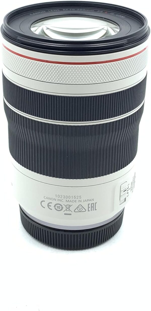 Canon RF70-200mm F4 L is USM Lens, Telephoto Zoom Lens, Compatible with EOS R Series Mirrorless Cameras, White