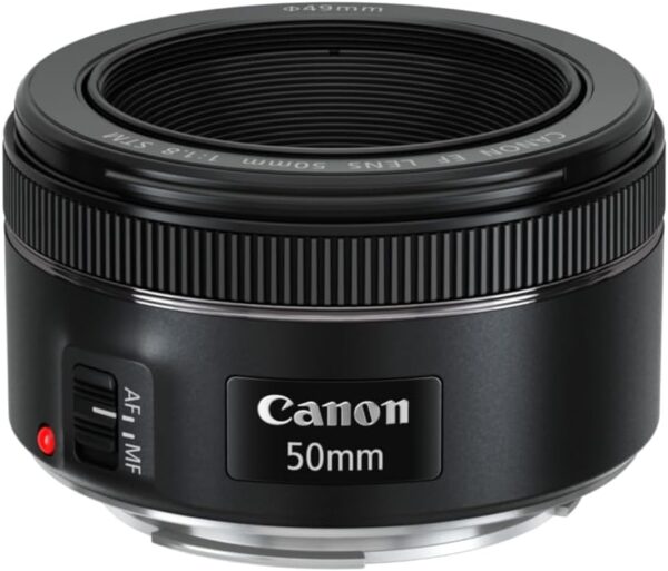 Canon EF 50mm f/1.8 STM Lens International Version (No Warranty)