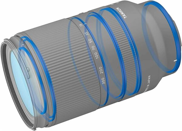 Tamron 18-300mm F/3.5-6.3 Di III-A VC VXD Lens for Sony E APS-C Mirrorless Cameras (Black)