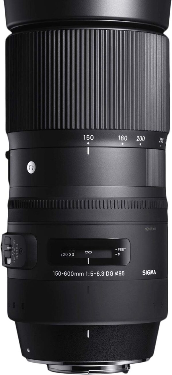 Sigma 150-600mm 5-6.3 Contemporary DG OS HSM Lens for Canon