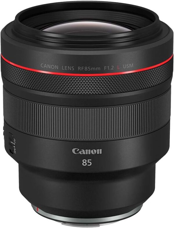 Canon RF 85mm F1.2 L USM Lens, Black
