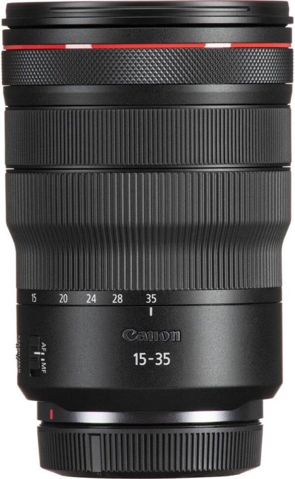 Canon RF15-35mm F2.8 L is USM Lens, Standard Zoom Lens, Compatible with EOS R Series Mirrorless Cameras, Black