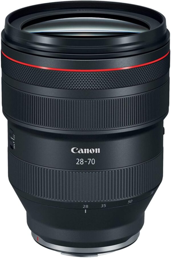 Canon RF28-70mm F2 L USM Lens, Zoom Lens, Compatible with EOS R Series Mirrorless Cameras, Black