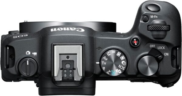 Canon EOS R8 Mirrorless Camera (Body Only), Full-Frame Hybrid Camera, 24.2 Megapixel CMOS Image Sensor, 4K Video, Content Creator Camera, Black