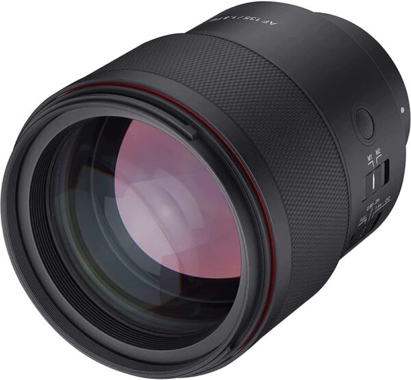 Samyang 135mm F1.8 AF Full Frame Auto Focus Telephoto Lens for Sony E Mount Cameras, Black, (SYIO13518-E)