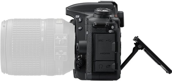 Nikon D7500 DSLR Camera Kit with 18-55mm VR & 70-300mm Lenses + 420-800mm Lens + 128GB Memory, LED Light, Microphone, Spare Battery, Filters, Case, Tripod, and More (49pc Video Bundle) (Renewed)