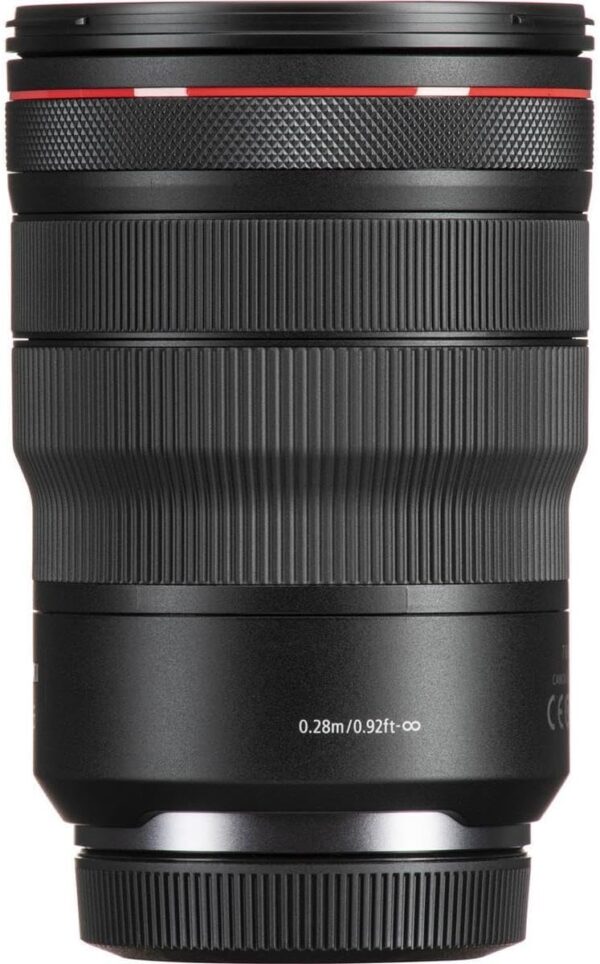 Canon RF15-35mm F2.8 L is USM Lens, Standard Zoom Lens, Compatible with EOS R Series Mirrorless Cameras, Black