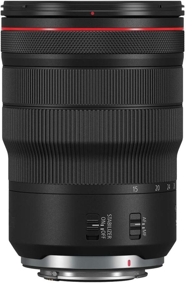 Canon RF15-35mm F2.8 L is USM Lens, Standard Zoom Lens, Compatible with EOS R Series Mirrorless Cameras, Black