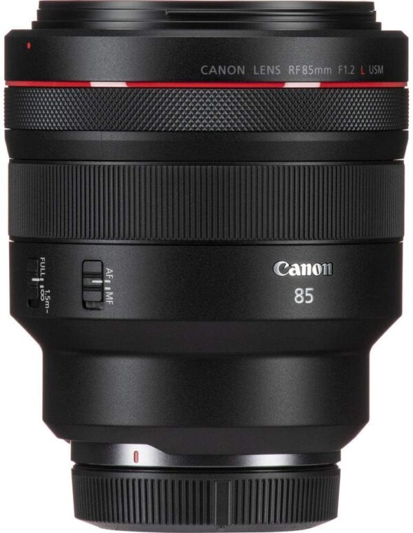 Canon RF 85mm F1.2 L USM Lens, Black
