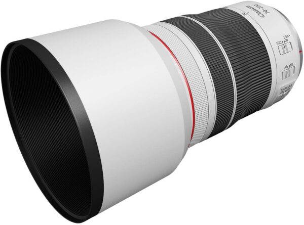 Canon RF70-200mm F4 L is USM Lens, Telephoto Zoom Lens, Compatible with EOS R Series Mirrorless Cameras, White