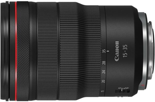 Canon RF15-35mm F2.8 L is USM Lens, Standard Zoom Lens, Compatible with EOS R Series Mirrorless Cameras, Black