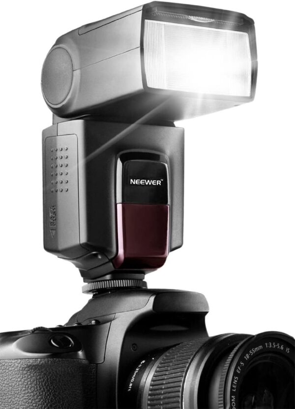 Neewer TT560 Flash Speedlite for Canon Sony Nikon Panasonic Olympus Pentax and Other DSLR Cameras, Digital Camera Speedlight with Standard Hot Shoe