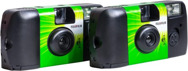 Fujifilm QuickSnap Flash 400 One-Time-Use Camera - 2 Pack