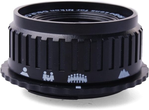 Holga 60mm f/8 Lens for Nikon DSLR (Black)