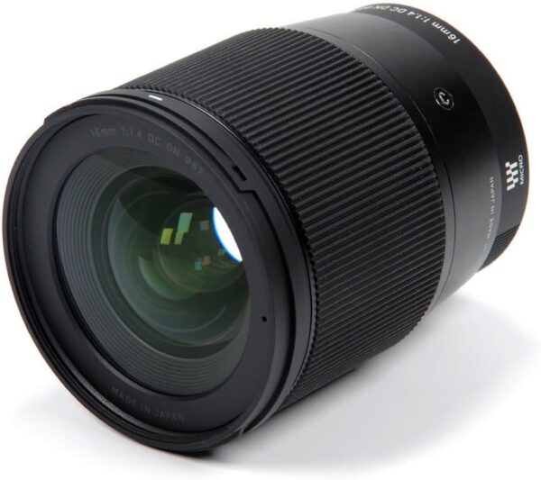 Sigma 16mm f/1.4 DC DN Contemporary Lens for Sony E (402965) Black