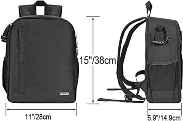 CADeN Camera Backpack Bag Professional for DSLR/SLR Mirrorless Camera Waterproof, Camera Case Compatible for Sony Canon Nikon
