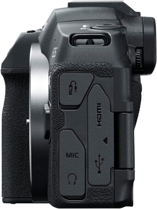Canon EOS R8 Mirrorless Camera (Body Only), Full-Frame Hybrid Camera, 24.2 Megapixel CMOS Image Sensor, 4K Video, Content Creator Camera, Black