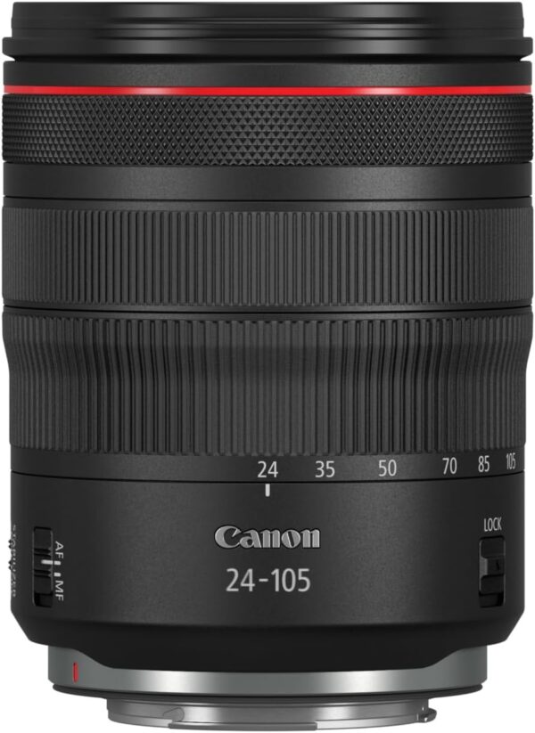 Canon RF 24-105mm f/4L IS USM Lens, Black - 2963C002