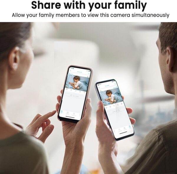 Hidden Camera, 2K HD Mini Camera, Spy Camera with Cloud & SD Storage, 100-Day Standby Time Small Camera, Cameras for Home Security AI Motion Detection