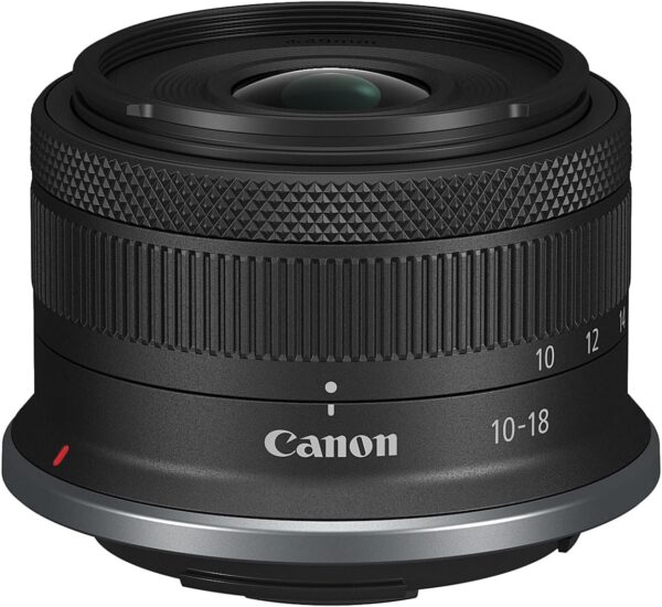 Canon RF-S10-18mm F4.5-6.3 is STM Ultra-Wide-Angle Zoom Lens, Mirrorless, Great for Vlogging & Selfies, Compact & Lightweight, for Video, Travel, Landscapes & Interiors