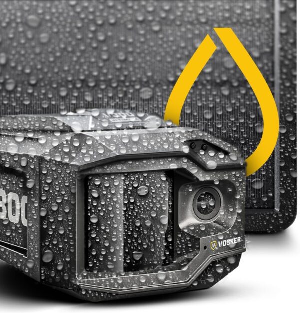 Vosker V300 Ultimate 4G-LTE Autonomous Outdoor Security Camera | High-Capacity 15,000 mAh External Solar Power Bank | SIM Card Included | No WiFi Needed | Live Streaming