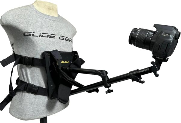 Glide Gear - Snorricam Rig - 3rd Person DSLR/Smartphone - 3.3 lb Payload - SNC 100
