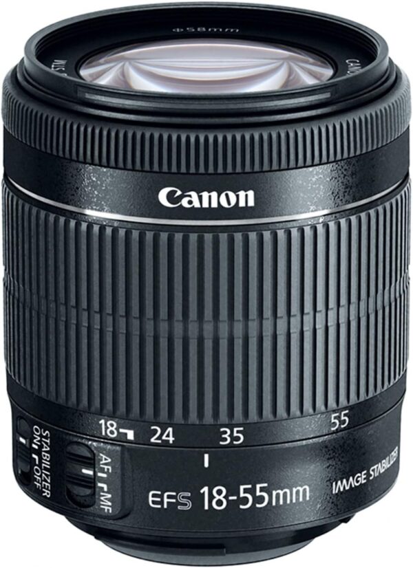 Canon EF-S 18-55mm f/3.5-5.6 is STM Camera Lens