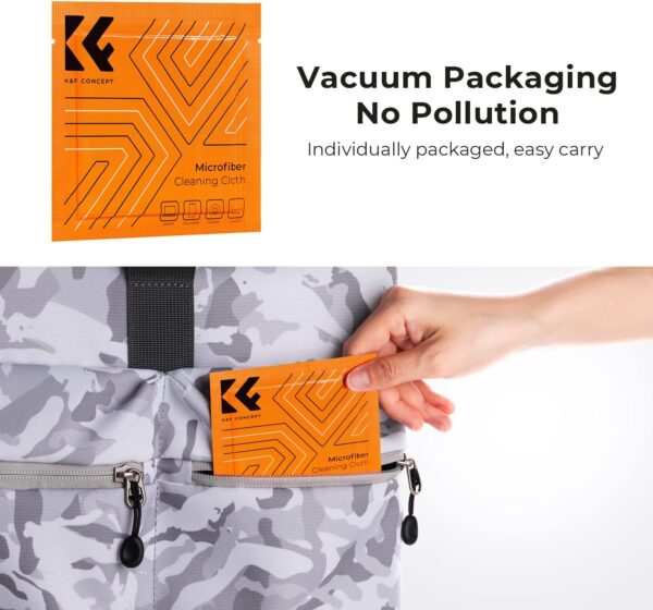 K&F Concept 4-in-1 Camera Cleaning Kit with Lens Brush Pen, Rocket Air Blower, Microfiber Cleaning Cloth, Lens Cleaner Kit for Canon Nikon Pentax Sony DSLR Cameras Cleaning Tool Accessories