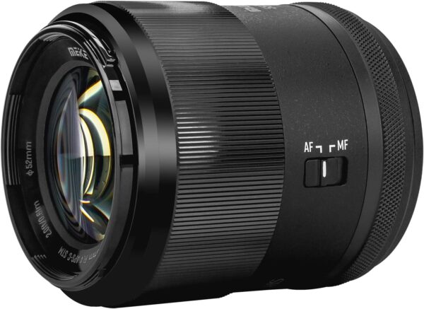 Meike 55mm F1.4 Standard Aperture APS-C Frame STM Auto Focus Fixed Prime Portrait Lenses for Sony E Mount Mirrorless Cameras ZV-E10 ZVE10 II A6600 A6400 A5000 A5100 A6000 A6100 A6300 A6500 A6700