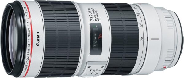 Canon EF 70-200mm f/2.8L IS III USM Lens for Canon Digital SLR Cameras, White - 3044C002
