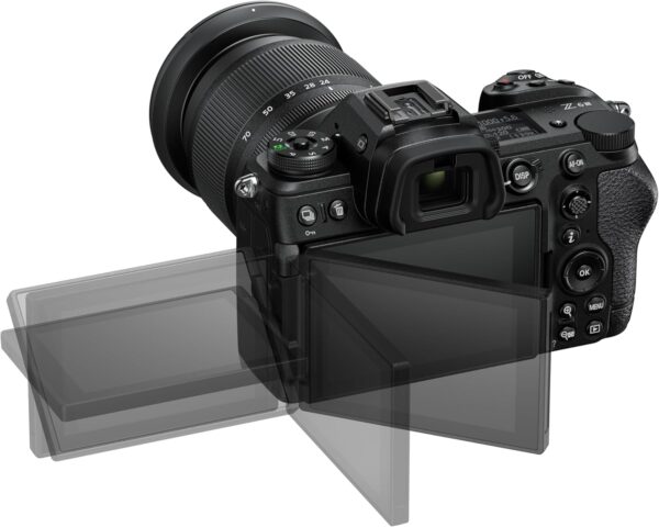 Nikon Z6 III with 24-70mm f/4 Lens | Full-Frame mirrorless Stills/Video Camera with 6K/60p Internal RAW Recording | Nikon USA Model