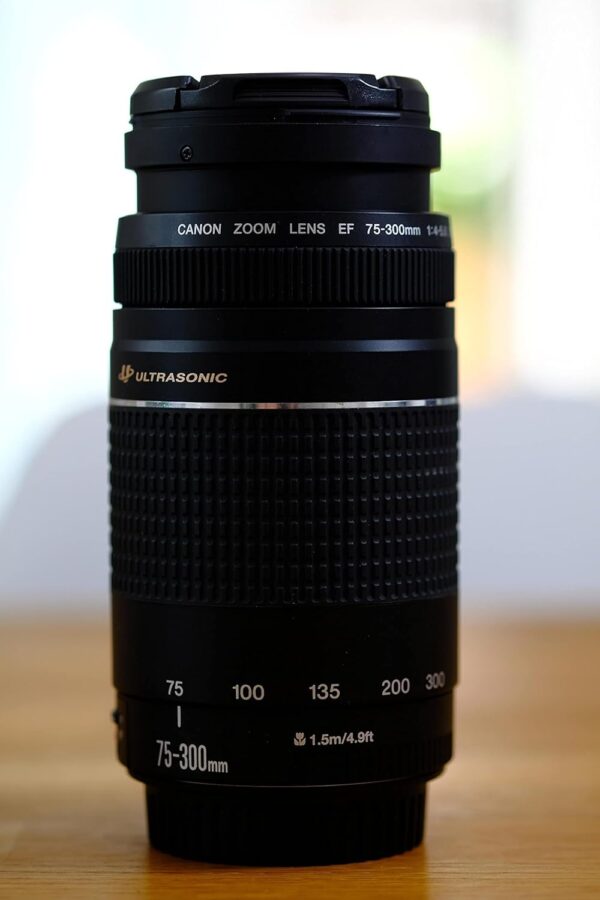 Canon EF 75-300mm f/4-5.6 III Telephoto Zoom Lens for Canon SLR Cameras