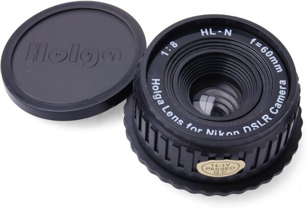 Holga 60mm f/8 Lens for Nikon DSLR (Black)