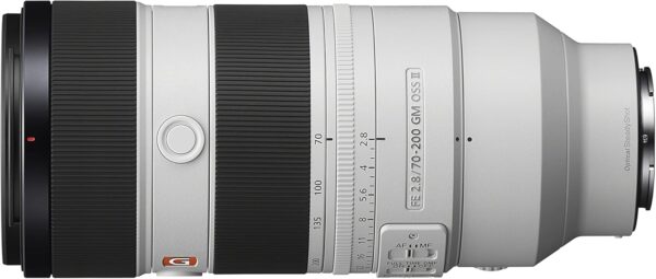 Sony FE 70-200mm F2.8 GM OSS II Full-Frame Constant-Aperture telephoto Zoom G Master Lens (SEL70200GM2) White
