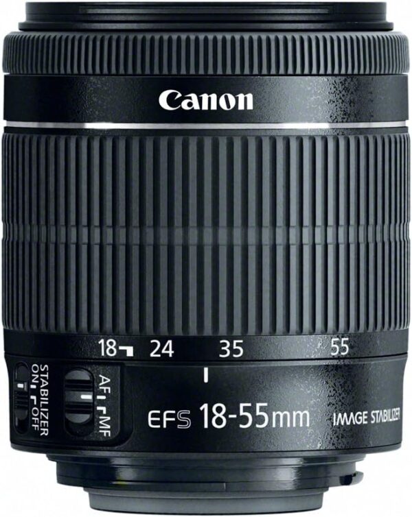 Canon EF-S 18-55mm f/3.5-5.6 is STM Camera Lens