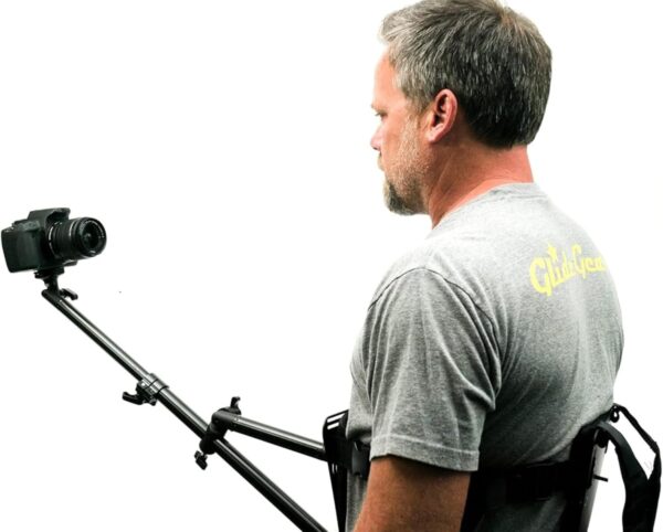 Glide Gear - Snorricam Rig - 3rd Person DSLR/Smartphone - 3.3 lb Payload - SNC 100