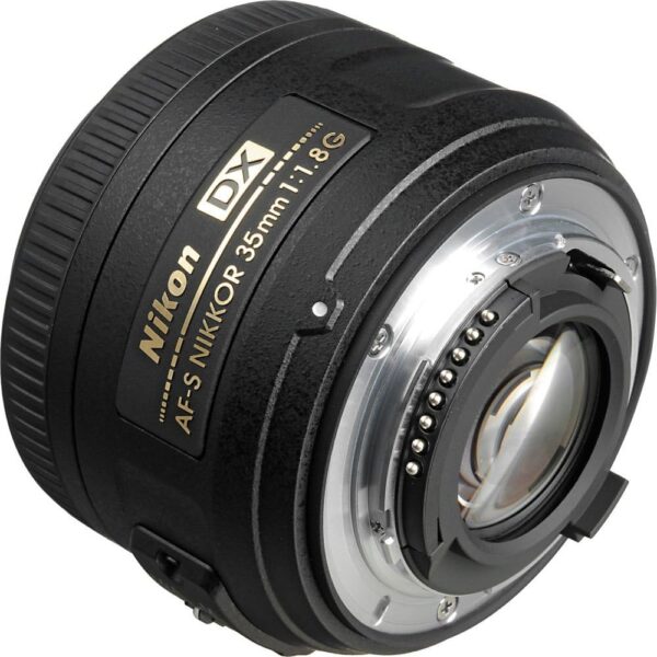 Nikon - AF-S DX NIKKOR 35mm f/1.8G Standard Lens (2183) + Filter Kit + Cap Keeper + Cleaning Kit