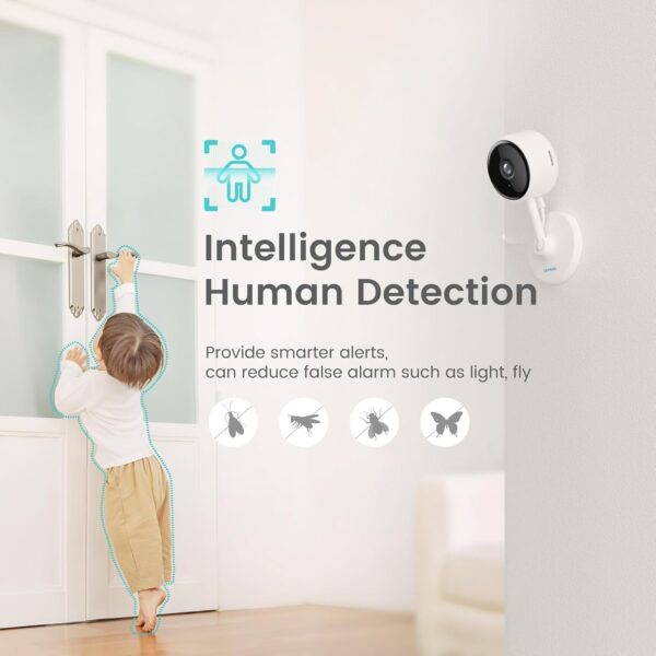 litokam Indoor Camera, 1080P Cameras for Home Security with Night Vision, Pet Camera with Phone App, Indoor Security Camera, Motion Detection, 2-Way Audio, WiFi Cameras Home Cameras