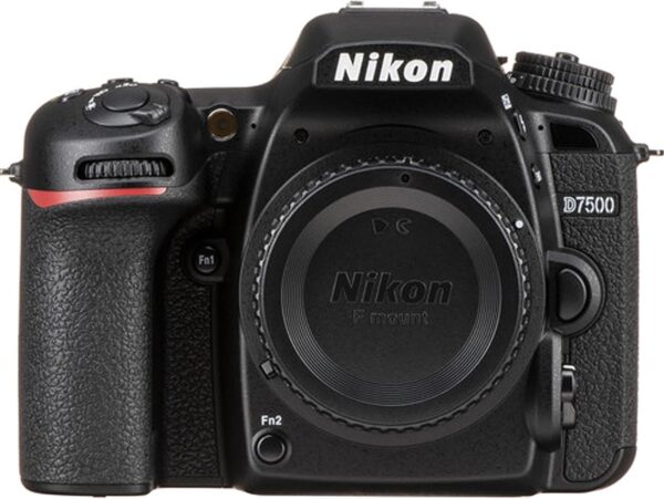 Nikon D7500 DSLR Camera Kit with 18-55mm VR & 70-300mm Lenses + 420-800mm Lens + 128GB Memory, LED Light, Microphone, Spare Battery, Filters, Case, Tripod, and More (49pc Video Bundle) (Renewed)