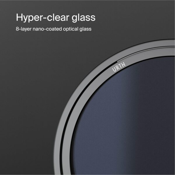 Urth 52mm Circular Polarizing (CPL) Lens Filter — Multi-Coated, Slim Design for Camera Lens Polarization
