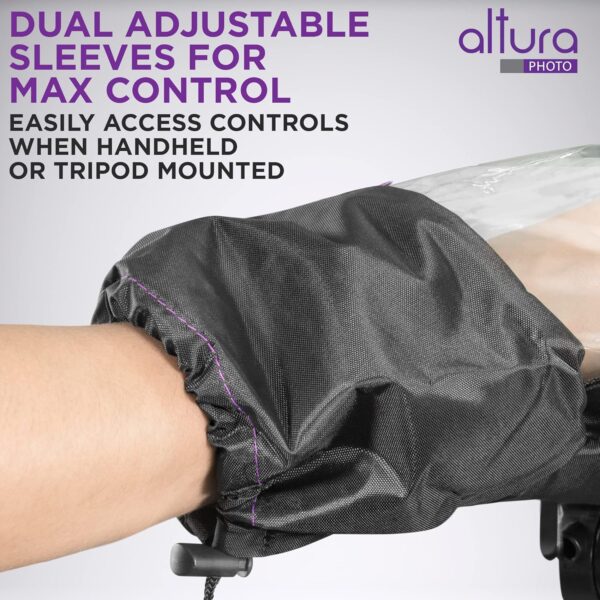 Altura Photo Professional Waterproof Camera Rain Cover for Canon Nikon Sony DSLR & Mirrorless Cameras and Lenses, Photography Camera Accessories
