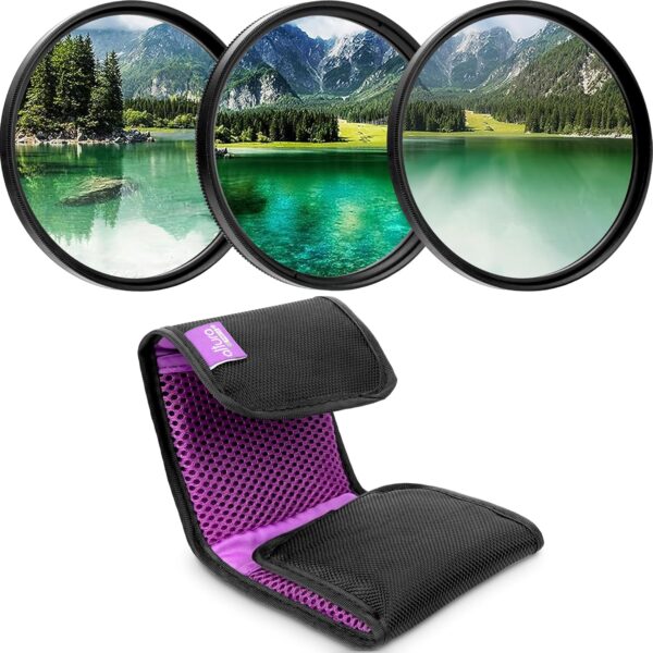 Altura Photo 95mm Lens Filter Kit - Multi-Coated UV Protector, CPL Polarizing and ND Neutral Density Filters + Case for Camera Accessories & Lenses