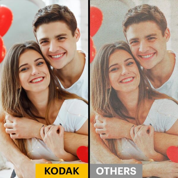 KODAK Mini Shot 3 Retro 4PASS 2-in-1 Instant Digital Camera and Photo Printer (3x3 inches) + 60 Sheets Cartridge Bundle, White